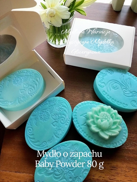 mydeŁko o zapachu baby powder mydeŁko o zapachu baby powder
